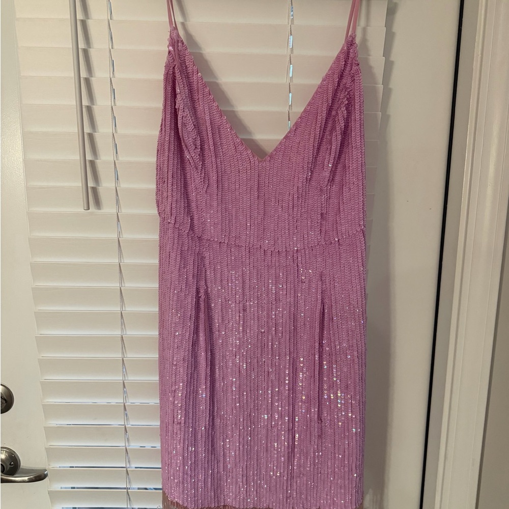 Pink Embellished Dress